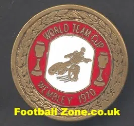 World Team Cup Speedway 1970 Badge Wembley