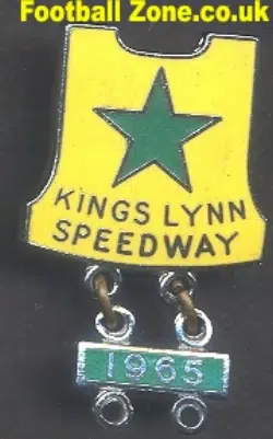 Kings Lynn Speedway Badge 1965