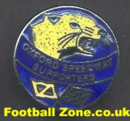 Oxford Speedway Badge - Supporters