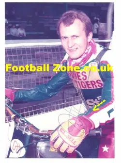 Speedway Photograph Nigel Crabtree Signed