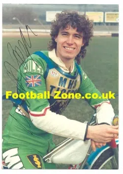 Speedway Photograph Martin Hagon Signed