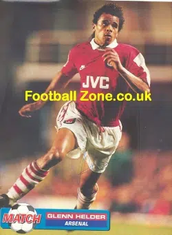 Arsenal Glen Helder Signed Football Magazine Picture