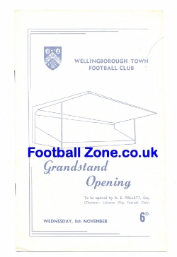 Wellingborough Town v Arsenal 1967 – New Stand Opening