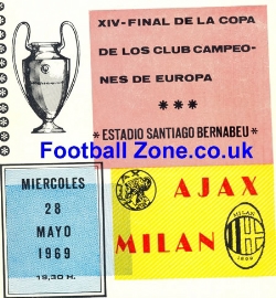 Ajax v Milan 1969 – UEFA Cup Final