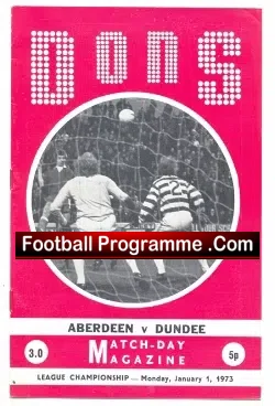 Aberdeen v Dundee 1973