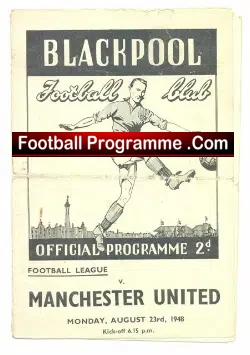 Blackpool v Manchester United 1948