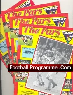 Dunfermline Athletic v Celtic + Alloa + Falkirk Dundee Utd 1991