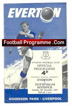 Everton v Tottenham 1961