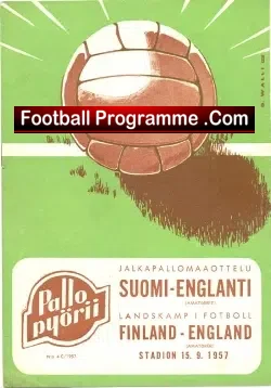 Finland v England 1957