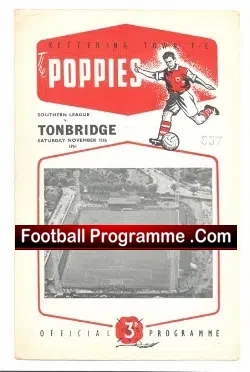 Kettering Town v Tonbridge 1961