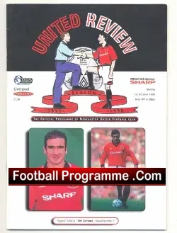 Manchester United v Liverpool 1995 – Eric Cantona Returns