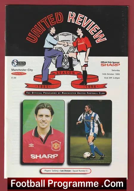 Manchester United v Manchester City 1995