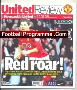 Manchester United v Newcastle United 2008 – Ronaldo Hat-trick