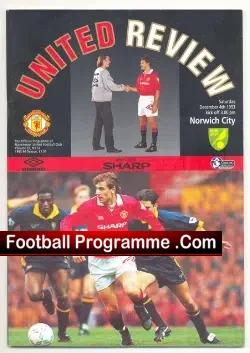 Manchester United v Norwich City 1993