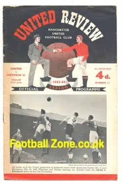 Manchester United v Sheffield United 1953