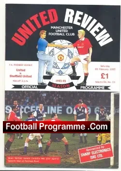 Manchester United v Sheffield United 1993