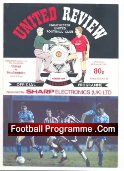 Manchester United v Southampton 1991
