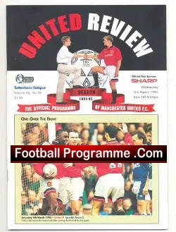 Manchester United v Tottenham 1995