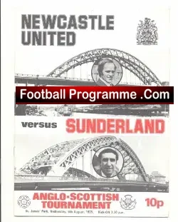 Newcastle United v Sunderland 1975
