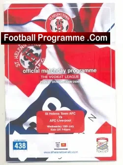 St Helens Town v AFC Liverpool 2008 – First Match