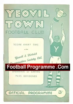 Yeovil Town v Weymouth 1959 – Western League