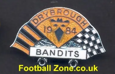 Drybrough Speedway Badge - Bandits