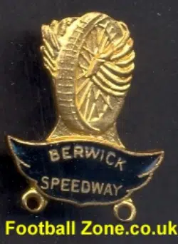 Berwick Speedway Badge - Flying Wheel