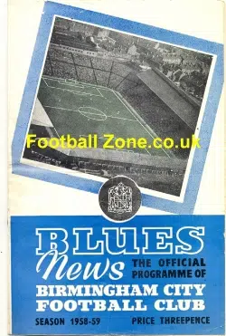 Birmingham City v Tottenham 1959 – Jeff Hall Tribute