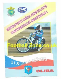 International Speedway Programme 1995 - Continental Semi Final