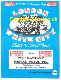 White City London Overseas Final 1979 Intercontinental Final