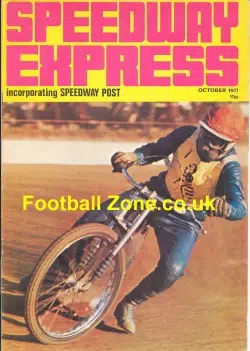 Speedway Express Magazine 1971