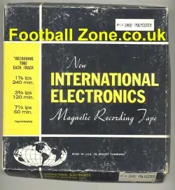 Reel to Reel Tape 1966 World Cup plus Newspaper Articles