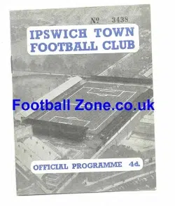 Ipswich Town v Arsenal 1960 – Friendly Match