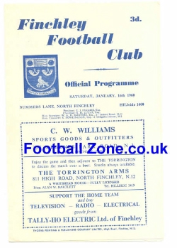 Finchley v Devizes Town 1960 – Amateur Cup Replay