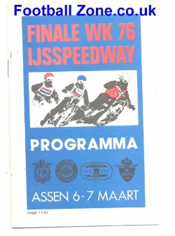 Holland Speedway Programme 1976 – Final Finale