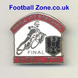 Belle Vue Aces Speedway Badge 1979 World ICE Final