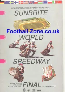 World Speedway Championship World Final 1990
