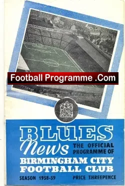 Birmingham City v Tottenham 1959 – Jeff Hall Tribute