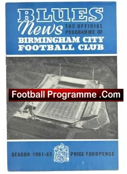 Birmingham City v Tottenham 1962
