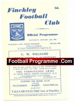 Finchley v Devizes Town 1960 – Amateur Cup Replay