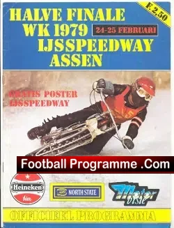Germany Speedway Programme 1979 – Assen Finale