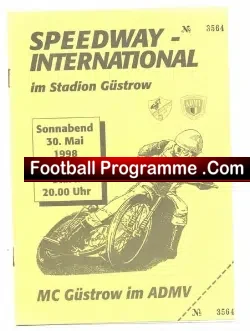 Germany Speedway Programme 1998