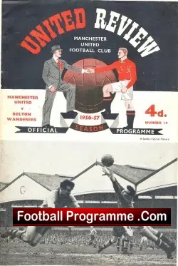Manchester United v Bolton Wanderers 1956 – 1st Floodlight Match