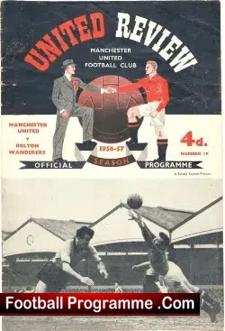 Manchester United v Bolton Wanderers 1956 – First Floodlights