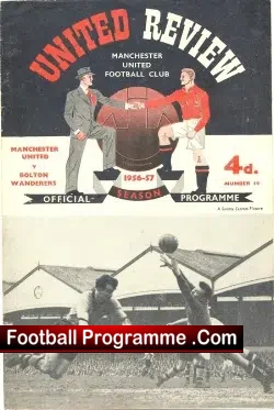 Manchester United v Bolton Wanderers 1956 – 1st Floodlights Game