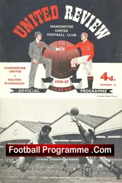 Manchester United v Bolton Wanderers 1956 – 1st Floodlight Match