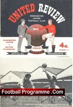 Manchester United v Bolton Wanderers 1956 – 1st Floodlight Match