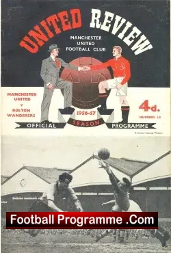 Manchester United v Bolton Wanderers 1956 – First Floodlights