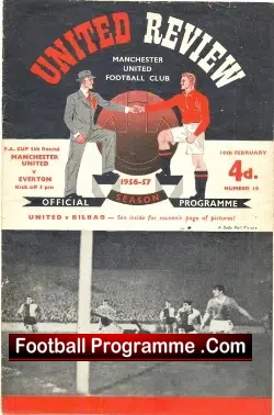 Manchester United v Everton 1957 – FA Cup