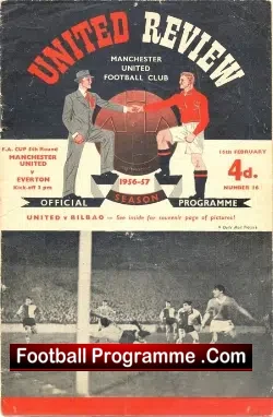 Manchester United v Everton 1957 – FA Cup
